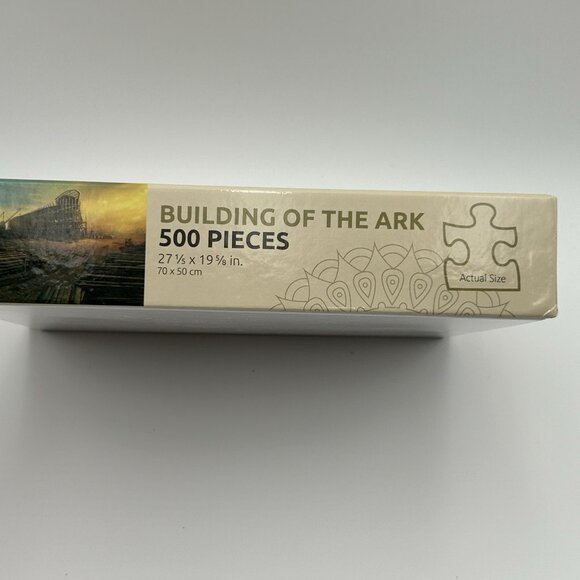 Building of the Ark 500 Pc Puzzle Noahs Ark Encounter Museum Kentucky Complete - Picture 2 of 8